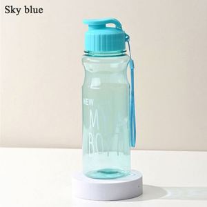 550ml Eco-Friendly Durable Reusable PET Sports Water Bottle Large Capacity Transparent Portable Outdoor Camping Gift Classic - Product Image 6