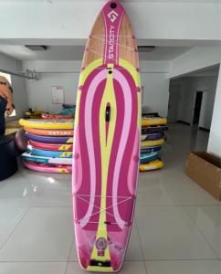 Drop Shipping Wholesale 11'6''*34''*6'' Sup Surfboard Surfing <b>Inflatable</b> Paddle Factory Supply Board SC01 Advanced PVC Material - Product Image 6