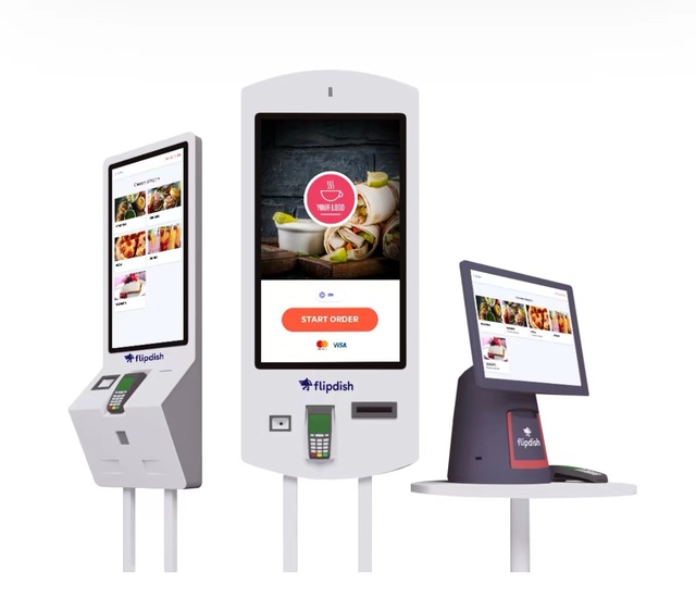 Pos Self Ordering Checkout Machine Restaurant Touch Screen 24 27 32 Inches Payment Order Kiosk KFC Pos Machine