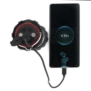 BrightBird, lámparas LED portátiles personalizadas para acampar, luz de tienda de campaña multifuncional recargable para exteriores con gancho magnético para campistas - Product Image 6