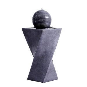 <span class=keywords><strong>Fontaine</strong></span> de jardin en forme de <span class=keywords><strong>boule</strong></span> en béton Grc Frp de haute qualité - Product Image 1