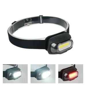 LED Induction Headlight Charging Long-distance Plastic 500lm Outdoor Waterproof Headlight