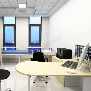 Alta qualità moderna estensibile mobili medici ospedale direttore scrivania ufficio medico tavolo e sedia Set - Product Image 4