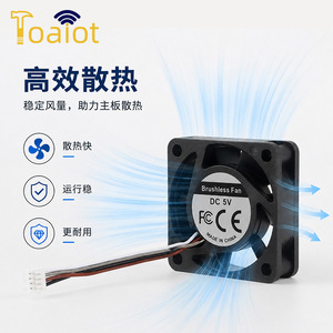 Ventilateur de refroidissement Topzhu 4015, 24V, double roulement à billes, pour carte mère X2D, accessoire d'imprimante 3D - Product Image 4