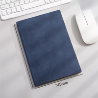 Carnet en cuir PU format A5, reliure cousue, couverture rigide, pages lignées colorées pour journal, agenda, bloc-notes – Nouveauté 2027, Offre Spéciale