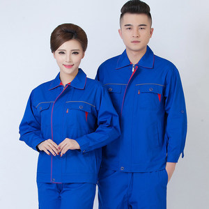 <span class=keywords><strong>Tenue</strong></span> <span class=keywords><strong>de</strong></span> <span class=keywords><strong>travail</strong></span> légère en polyester à manches longues pour <span class=keywords><strong>homme</strong></span> – Ensemble uniforme <span class=keywords><strong>de</strong></span> protection pour la construction, l'atelier et l'usine - Product Image 5