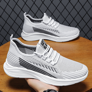 China Manufacturers Custom Shoes Designer Logo Men's Breathable Casual Running Sneakers Men's Custom Fashion Basketball Shoes - Product Image 2