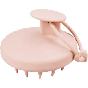 Cepillo de Silicona Pura Integrado para Champú, Pequeño y Portátil, para Limpieza del Cabello, Masaje del Cuero Cabelludo, Exfoliación, Herramienta de Ducha, Cepillos para Cabello Mojado - Product Image 3