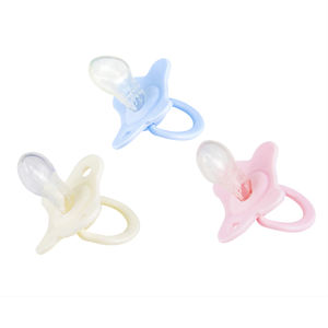 Jouet de dentition en <span class=keywords><strong>silicone</strong></span> Design symétrique Sucettes légères et ventilées en <span class=keywords><strong>silicone</strong></span> pour bébés <span class=keywords><strong>ou</strong></span> bébés âgés de 6 mois et plus - Product Image 5