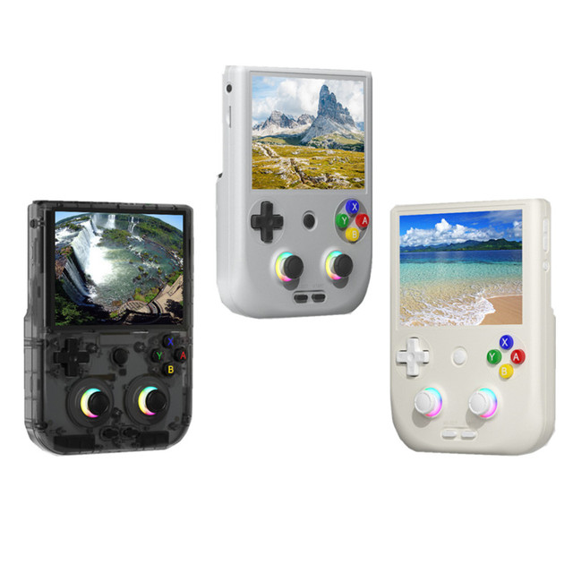 New Handheld Game Player with Android System 4 Inch IPS Touch Screen  RGB Light Portable Handheld Gaming Console for Psp