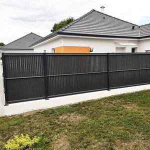 Clôture de jardin extérieure bricolage modèle 3D panneau de poteau anti UV étanche poteau de clôture extérieur - Product Image 6