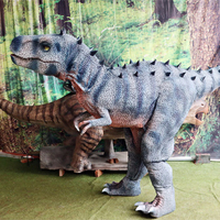 Costume de dinosaure réaliste et professionnel sur mesure, grand modèle, pour adulte, idéal pour films, Halloween et farces