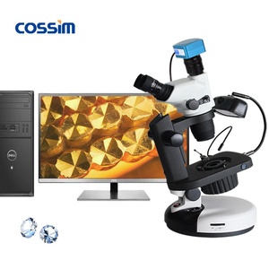 VGM870A <span class=keywords><strong>Microscope</strong></span> numérique trinoculaire Gemological 0.67 ~ 4.5X pour pierres précieuses, <span class=keywords><strong>inspection</strong></span> industrielle et coupe de bijoux - Product Image 2