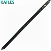 KAILES (KLS) Série K33 Monophasé 32A 200-240VAC PDU de Mesure CA avec 30 Prises Interchangeables à Chaud pour Armoire Industrielle