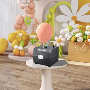 Inflador Eléctrico, Bomba de Inflado, Máquina de Helio Portátil, Máquina Automática para Inflar Globos, Tipo Pedal - Product Image 4