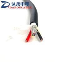 Câble Ethernet hybride en cuivre série Darou HPN, câble robotique composite haute flexibilité 2 alimentations + 8 conducteurs, gaine PUR pour chaîne porte-câbles