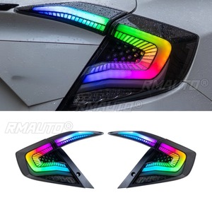 สำหรับ Honda Civic รุ่นที่ 10 ปี 2016-2021 ไฟเดย์ไลท์ LED กันน้ำ ไฟตัดหมอก ชุดไฟท้ายรถยนต์ ชุดแต่ง - Product Image 2