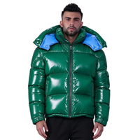Vestes et Manteaux pour Hommes Personnalisés de Haute Qualité, Nouveau Design, Style Tendance, Couleur Unie, Manteau Chaud en Duvet, Doudoune pour Hommes