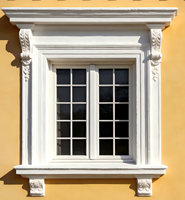 Moulures de fenêtre en polystyrène expansé (EPS) sur mesure pour l'extérieur, corniches décoratives pour villas et bâtiments