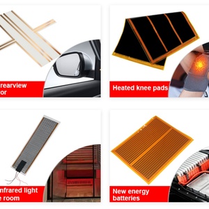 Customizable Polyimide Flexible Heater Film for Household Outdoor Car RV with Power Source Options Battery Electric <b>USB</b> - Product Image 6