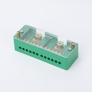กล่องรวมสัญญาณกวนหยาง FJ6 แบบ 12 ช่อง IP44 กล่องจ่ายไฟ กล่องเทอร์มินัลสีเขียว - Product Image 4