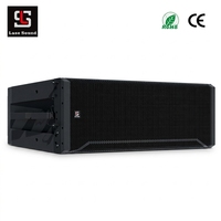Altavoz Line Array de 3 Vías Lasesound HDL 50, Doble Woofer de 12 Pulgadas, 143dB SPL Máximo, DSP de 4 Canales, FIR, Audio Profesional para Giras, CE, RoHS