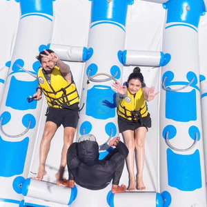 Gommone Gonfiabile Estivo per Sport Acquatici: Banana Boat, Flying Fish, Tubi Gonfiabili per Sci Nautico, Barche Trainabili per Divertimento <span class=keywords><strong>in</strong></span> Acqua - Product Image 4