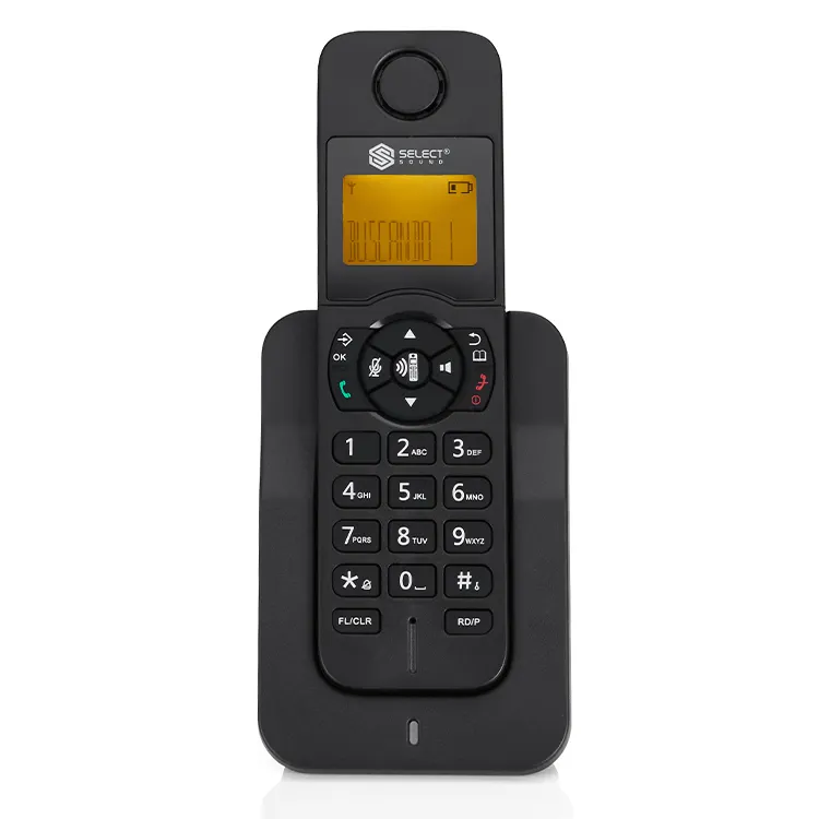 応答機とスマートコールブロックを備えたDECT6.0拡張可能コードレス電話D1005家庭およびオフィス用コードレスデスク電話