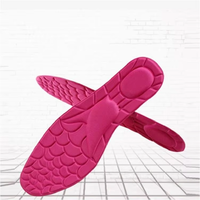 YEBEI semelles pour chaussures Palmilhas De Sapato vente en gros à la mode Chine à la mode anti-dérapant Massage absorbant les chocs semelles de sport