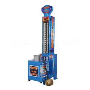 Mesin Permainan Hiburan Dalam Ruangan King Of Hammer Dewasa Hercules Permainan Arcade Lotere Mesin Permainan Bermain Peralatan Tanah