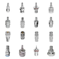 Connecteur RF de type EZ sans soudure N SMA TNC BNC PL259 SO239 7/16 Din mâle femelle Jack Plug connecteur de sertissage à Angle droit