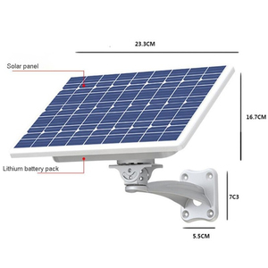 Dài Phạm vi năng lượng mặt trời Powered 4G Starlight PTZ CCTV Camera với tầm nhìn ban đêm góc rộng CMOS cảm biến đám mây lưu trữ dữ liệu tùy chọn - Product Image 2