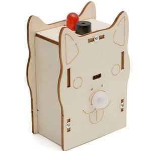 ชุดอุปกรณ์อิเล็กทรอนิกส์สำหรับตรวจจับการมีอยู่ของมนุษย์ รุ่น OKYN-G5696 ประกอบง่าย ทำจากไม้ - Product Image 5