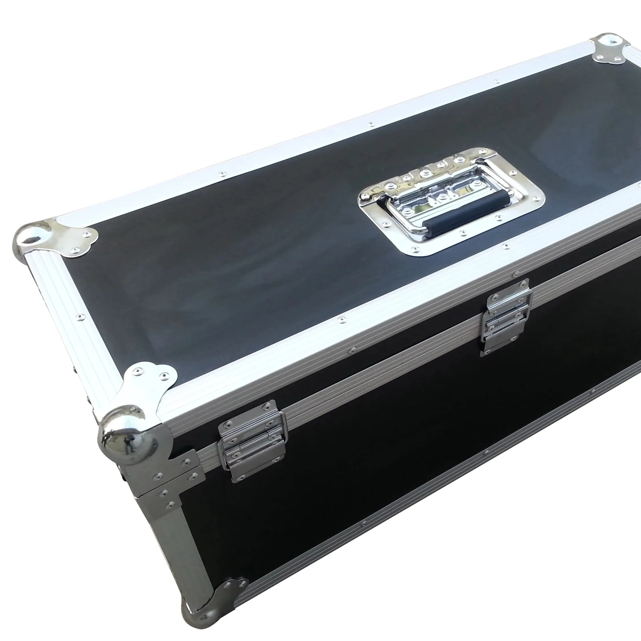 OEM/ODM Schwarz Aluminium Flight case Aluminium Road Transport Case Leichter Flight Tool Case