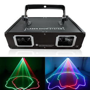 Full Color Rgb Laser Show Systeem Dmx Dj Apparatuur Met Club Light Projector Voor Podiumverlichting - Product Image 4