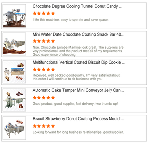 Dây Đai Làm Sô Cô La Máy Làm Nóng Sô Cô La Tự Động/<span class=keywords><strong>Enrober</strong></span> - Product Image 6