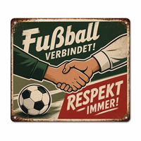 Décoration murale pour bar sportif, plaque en métal aluminium sur le thème du football, logo personnalisé, plaque rétro de football pour pub, club, restaurant, salle de jeux