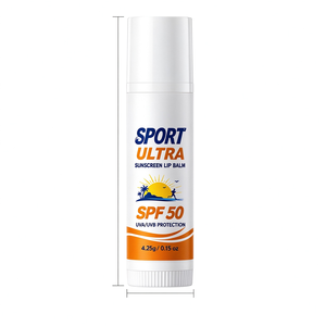 Protector Solar Labial Orgánico con Centella SPF50, Seguro para Arrecifes, Tamaño de Viaje, Sin Residuos Blancos, Etiqueta Privada, Protección Labial, Venta al por Mayor - Product Image 1