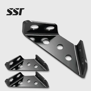 Stainless Steel Modern Angle Bracket Multi-function Kitchen Dining Bedroom Corner Holder <b>Hardware</b> Tool Easy Assembly Woodworking - Product Image 1