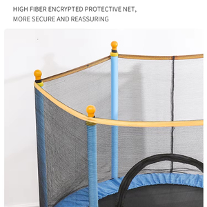 Tập thể dục ngoài trời PVC Vòng Trampoline giường với Lều bao vây 1.4m trẻ em Trampoline cho bé trai và bé gái - Product Image 3