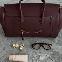 Bolso de Mano de Diseño OEM, Moderno, Extra Grueso, Resistente, Portátil, de Lujo, con Cierre Metálico, 2026, para Mujer