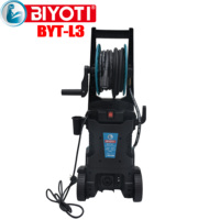 Nettoyeur haute pression super puissant BYT-L3 3200W 260 bars, nettoyeur à jet électrique portable pour les tâches de nettoyage à grande échelle