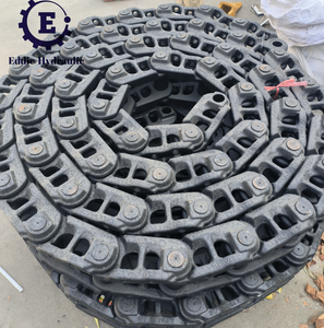 מכירת מפעל של רצועת זחל למחפר, שרשרת למחפר, חלק חילוף למערכת הנעה תחתונה של מחפר, גלגלת נשיאה, TAB, איכות גבוהה - Product Image 1