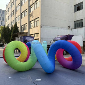 Guirnalda Inflable Gigante y Colorida, Hermoso Modelo de Anillo de Flores Inflable para Decoración de Eventos y Fiestas - Product Image 6