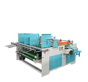 ZH-BZX Semi-Automatic Manual Folding Press Type Paper Box Packaging and Gluing Machine