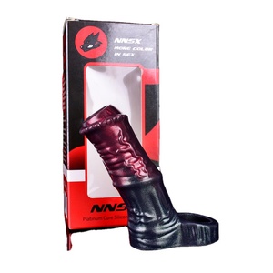 NNSX Octopus - Funda de silicona doble con bloqueo para pene, masturbador portátil, juguete sexual para adultos - Product Image 1
