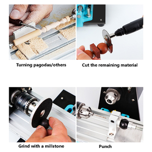 <strong>Wood</strong> Bead Making Machine Mini Drilling Machine Polishing Rounding Buddha Bead <strong>Lathe</strong> DIY Wooden Bead Woodworking <strong>Tool</strong> - Product Image 6