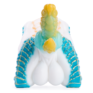 Masturbador Fantasy Dragon sin canales para hombre y mujer, para sexo anal y vaginal, de silicona suave, con forma de bestia real, dildo, masajeador de punto G y P. - Product Image 3