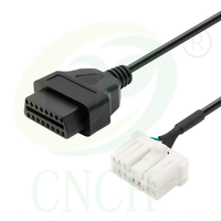 Câble de diagnostic adaptateur OBD pour Tesla Model X S 2012-2015 ancien modèle, faisceau de câblage 12 broches
