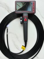Caméra d'inspection industrielle portable HD avec sonde flexible pour réparation automobile, tests de pipeline et de machines